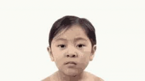 Aging Face Of Little Girl GIF