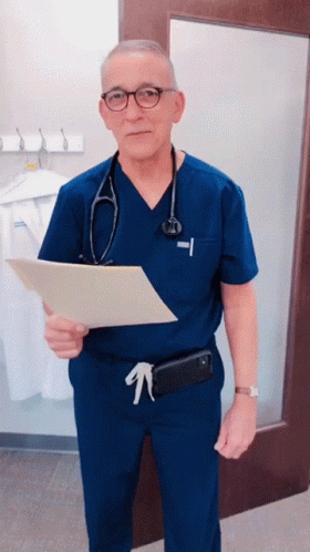 Aging Old Man Doctor GIF