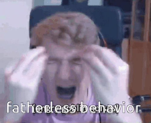 Agitated Tommyinnit Fatherless Behavior GIF