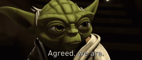 Star Wars Yoda Agreed GIF