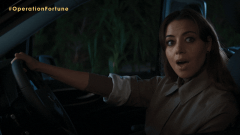 Ahhh Aubrey Plaza Driving A Car GIF