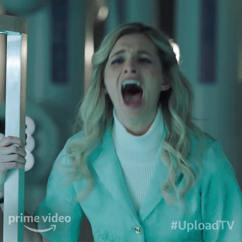 Screaming Amy Adams Ahhhh GIF