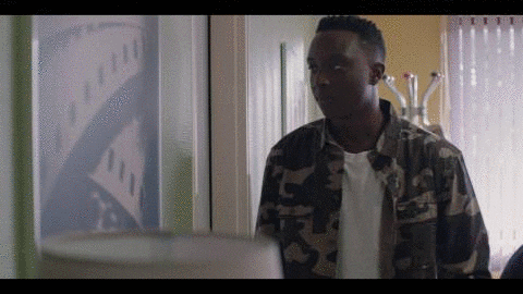 Ahmed Sylla Confused Knock Knock On The Door GIF