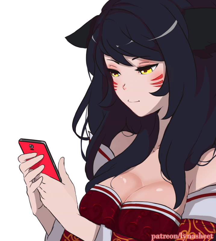 Ahri Anime Okay GIF