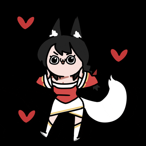 Ahri Anime Sticker GIF