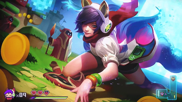 Ahri Signature Pose GIF