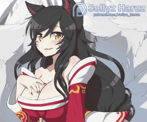 Ahri Smile League Of Legends GIF