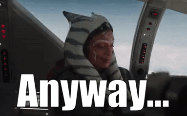 Ahsoka Anyway I'm Sad GIF