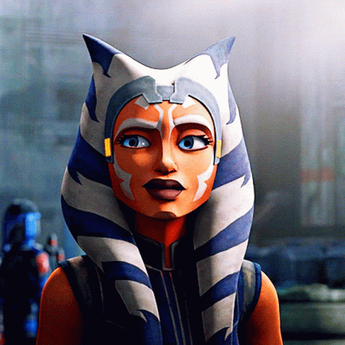Ahsoka Tano Star Wars Eye Roll GIF