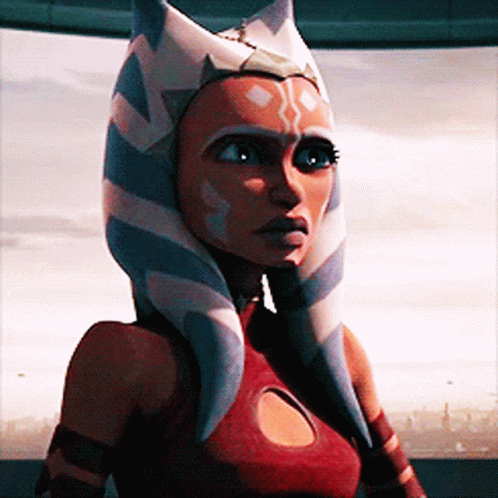 Ahsoka Tano Star Wars Frustrated GIF