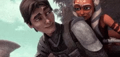 Ahsoka Tano Star Wars Lux Bonteri GIF