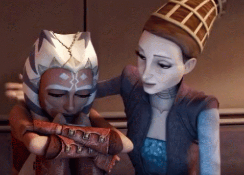 Ahsoka Tano Star Wars Padme Amidala GIF