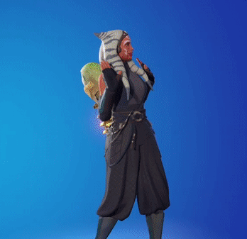 Ahsoka Tano Star Wars Pump Dance GIF