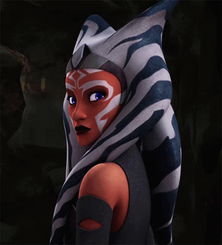 Ahsoka Tano Star Wars Stare GIF