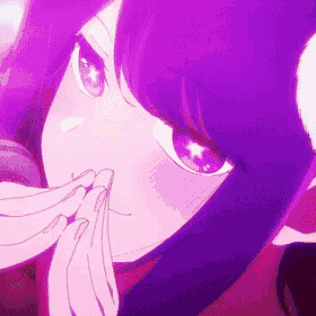 Ai Hoshino Blowing Kiss GIF