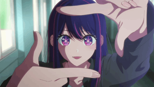 Ai Hoshino Finding Camera Angle GIF
