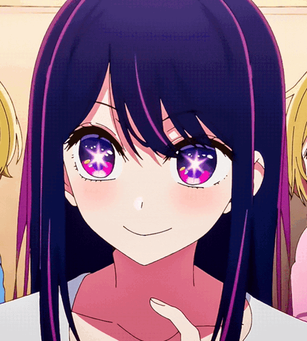 Ai Hoshino Pointing Finger Up GIF