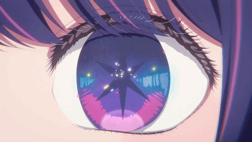 Ai Hoshino Starry Eyes GIF