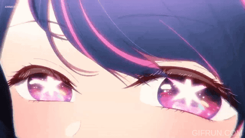 Ai Hoshino Winking Eyes GIF