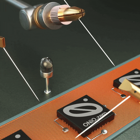 Ai Robot Making Computer Chips GIF