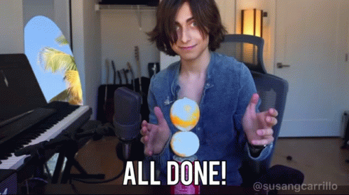 Aidan Gallagher Streaming All Done GIF