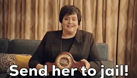 Aidy Bryant Send Her To Jail GIF