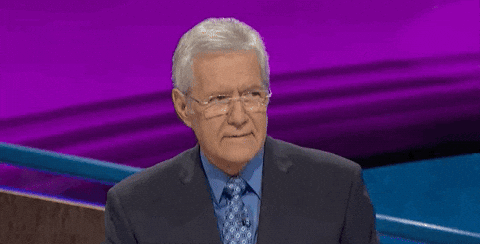 Aight Alex Trebek Of Jeopardy GIF