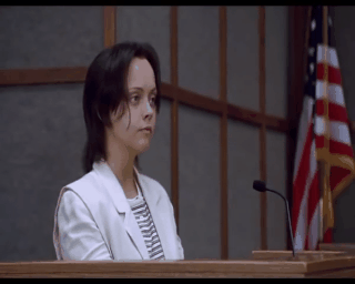 Aileen Wuornos Pointing GIF