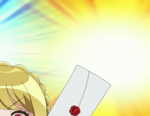 Aimoto Rinku Invitation Letter GIF