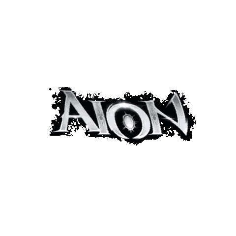 Aion Written in Silver Letters