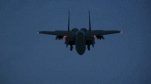 Air Force Flying Jet GIF