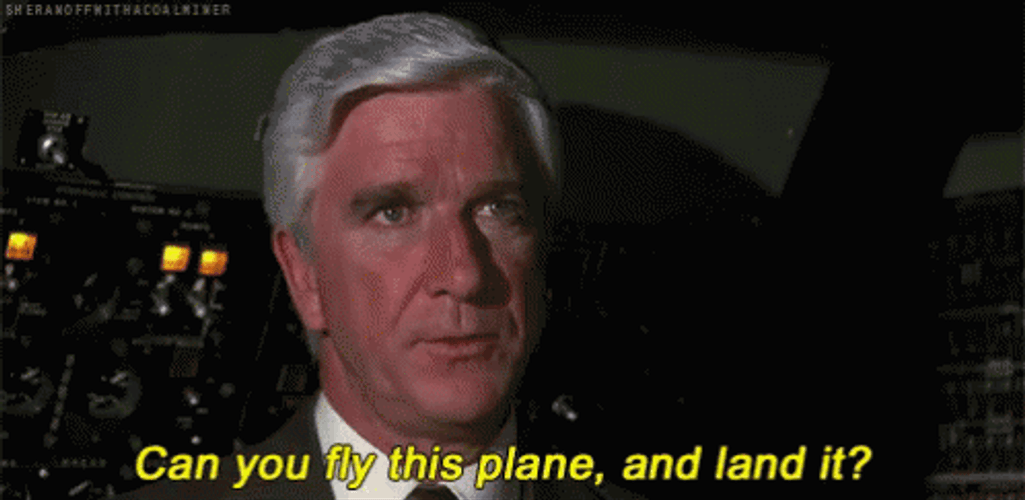 Airplane Movie Fly And Land It GIF