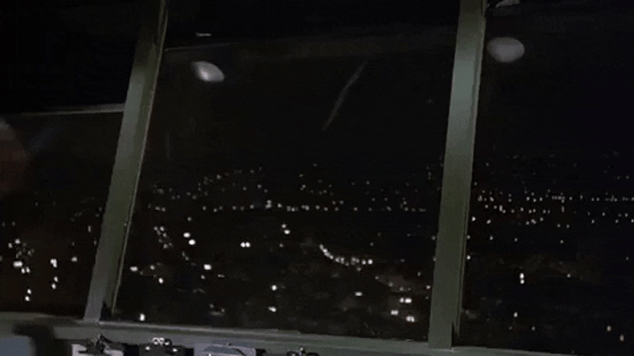 Airplane Movie Jump Outside Window GIF