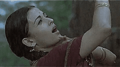 Aishwarya Rai Bachchan Dancing In The Rain GIF