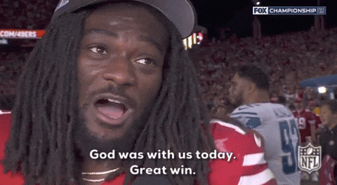 Aiyuk Says Great Win GIF