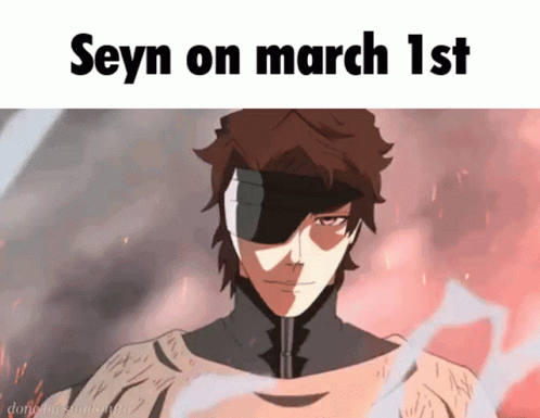 Aizen Cool One Eye GIF