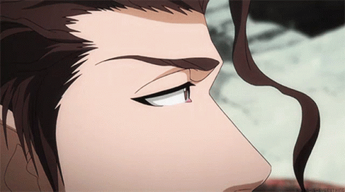 Aizen Gazing Eyes GIF