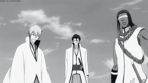 Aizen Gin And Tousen GIF