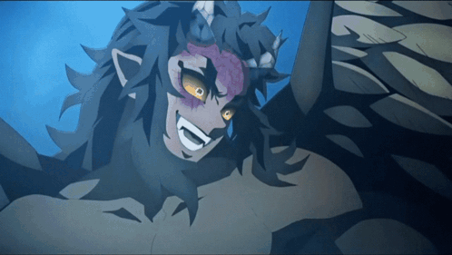 Aizetsu Hantengu Demon Slayer GIF