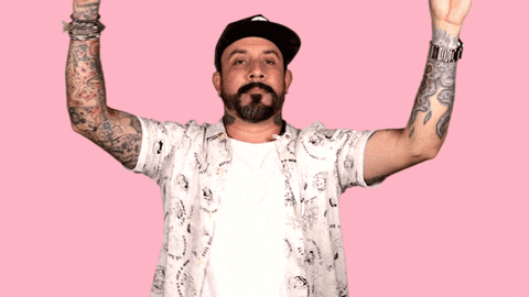 Aj Mclean Finger Gun In Mouth GIF