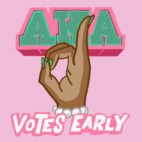 Aka Hand Sign Votes Early GIF