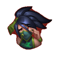 Akali Emote Small Pp Sticker GIF