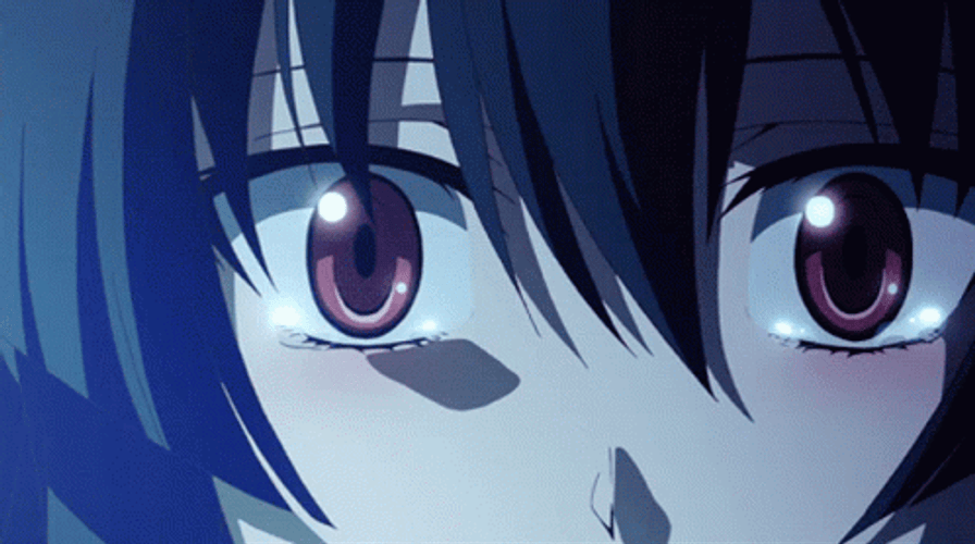 Akame Crying While In Shock GIF