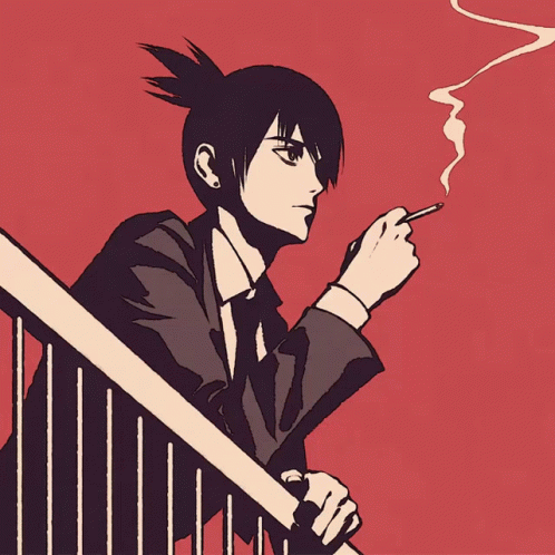 Aki Hayakawa Anime Smoking Chainsaw Man GIF