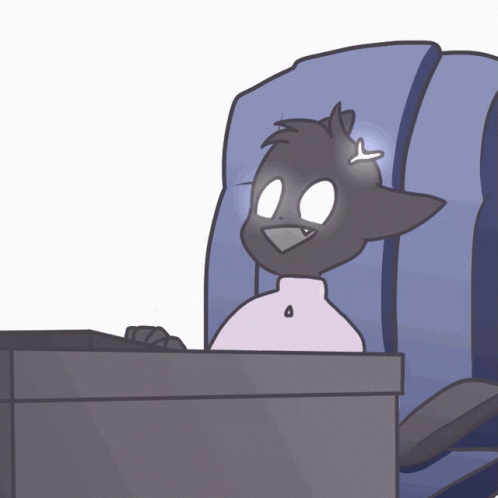 Akiio Banging Head On Desk GIF