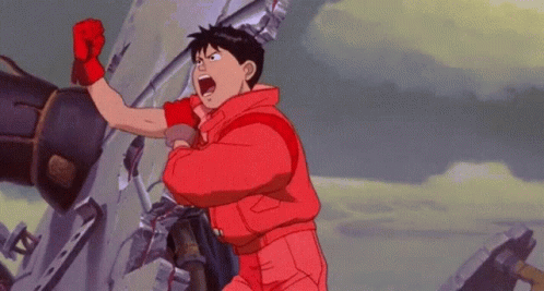 Akira Film Shotaro Kaneda Raging GIF