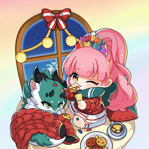 Akira's Animated Happy New Year Design GIF