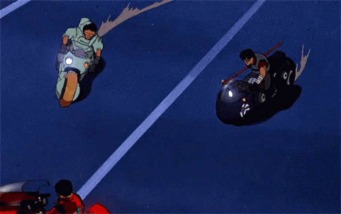 Akira Slide Shotaro Kaneda Friends GIF