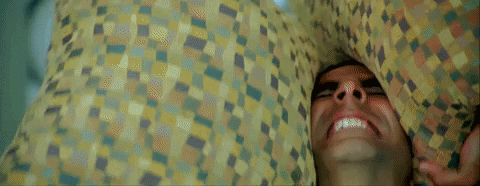 Akshay Kumar Shielding His Ears With Pillow GIF
