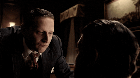 Al Capone Kisses Dan GIF